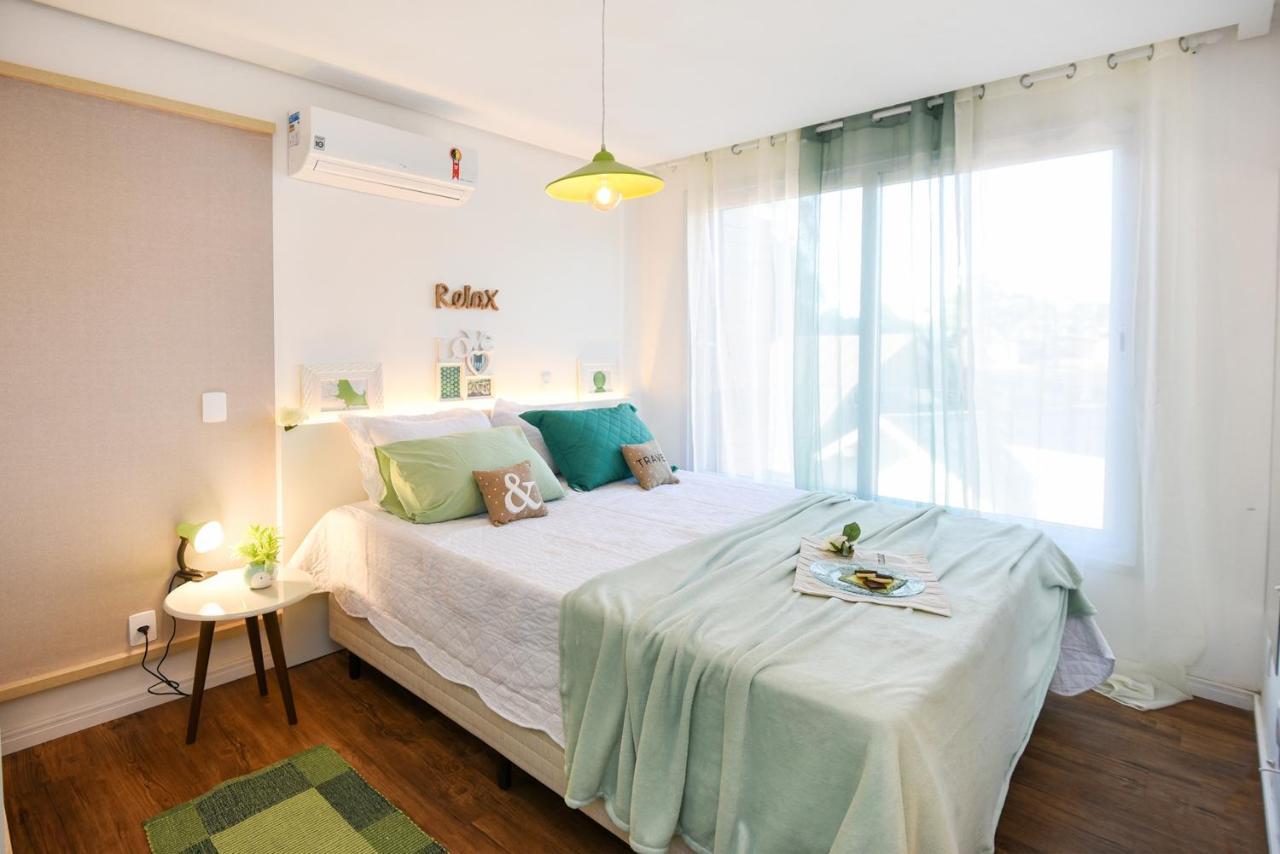 Rosa Apartamento Centro Victória Blue e Green Gramado Exterior foto